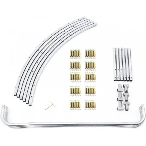 Батут  Zipro Fitness 8FT 252 см с внутренней сеткой  - фото №6
